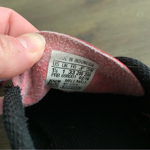 🟡EUC🟡 Adidas Soccer Cleats - Kids Size 1.5 - Picture 5 of 5